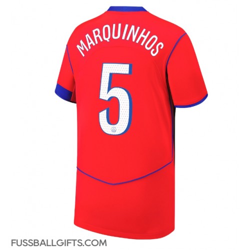 Paris Saint-Germain Marquinhos #5 Fußballbekleidung 3rd trikot 2025-26 Kurzarm